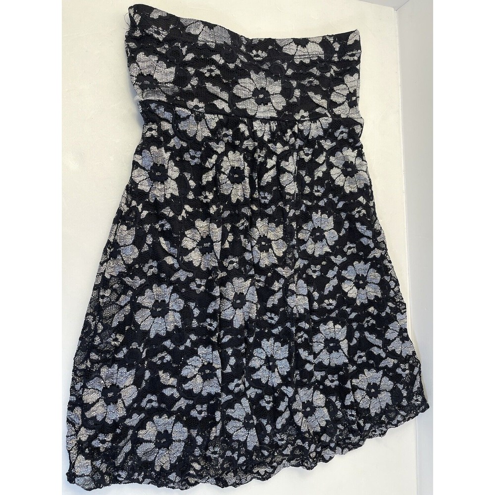 ING Floral Strapless Top style NH405 Size Small